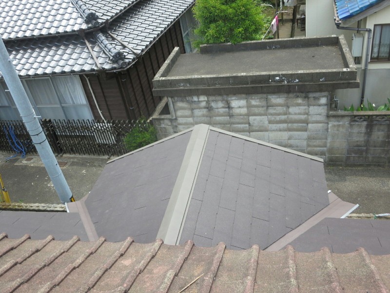 屋根 After