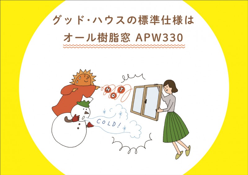 グッド･ハウス標準仕様　「窓」のご紹介