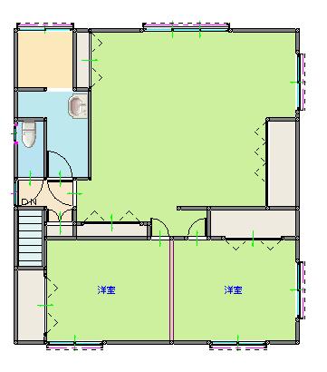 余白のある敷地